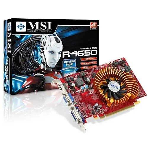 MSI Radeon HD 4650 1 GB GDDR2 Ekran Kartı Thumbnail 0