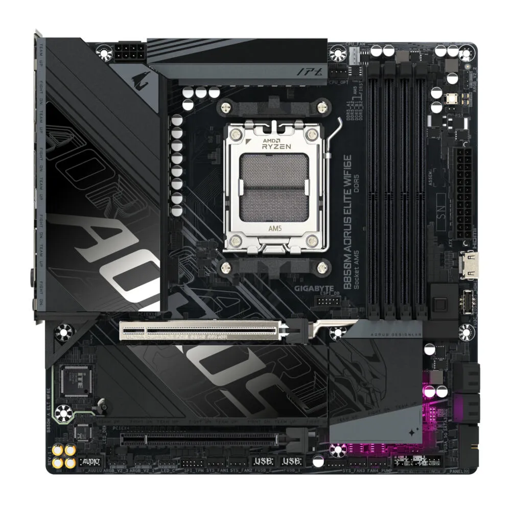GIGABYTE B850M AORUS ELITE WIFI6E (rev. 1.1) AMD B850 Soket AM5 micro ATX Anakart