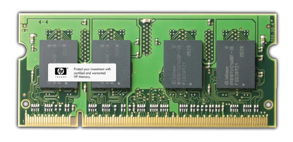 HP 2GB PC2-6400 (DDR2 800MHz) SO-DIMM 1 x 2 GB 200-pin RAM Bellek