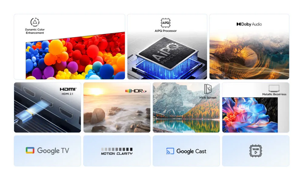 TCL 50P6K 50 inç 4K Ultra HD TV Thumbnail 10