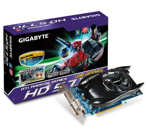 GIGABYTE GV-R577UD-1GD 1 GB GDDR5 Ekran Kartı
