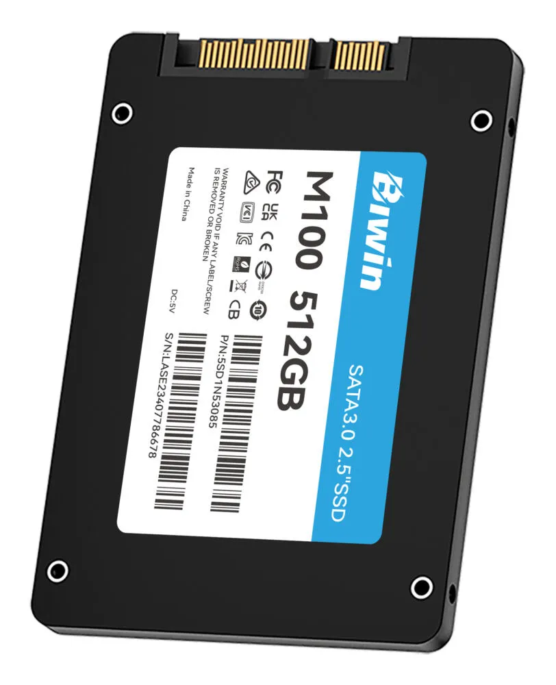 Biwin M100 BM100NN512G-RGX 512 GB 2.5" SSD Thumbnail 10
