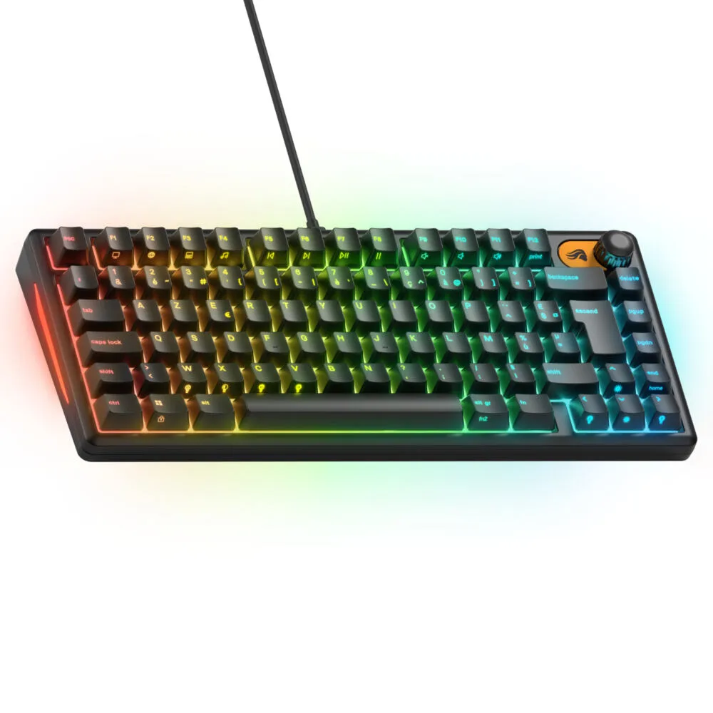 Glorious Gaming GMBK 75% GLO-GMBK75-BLK-FR RGB Oyuncu Klavyesi Thumbnail 2