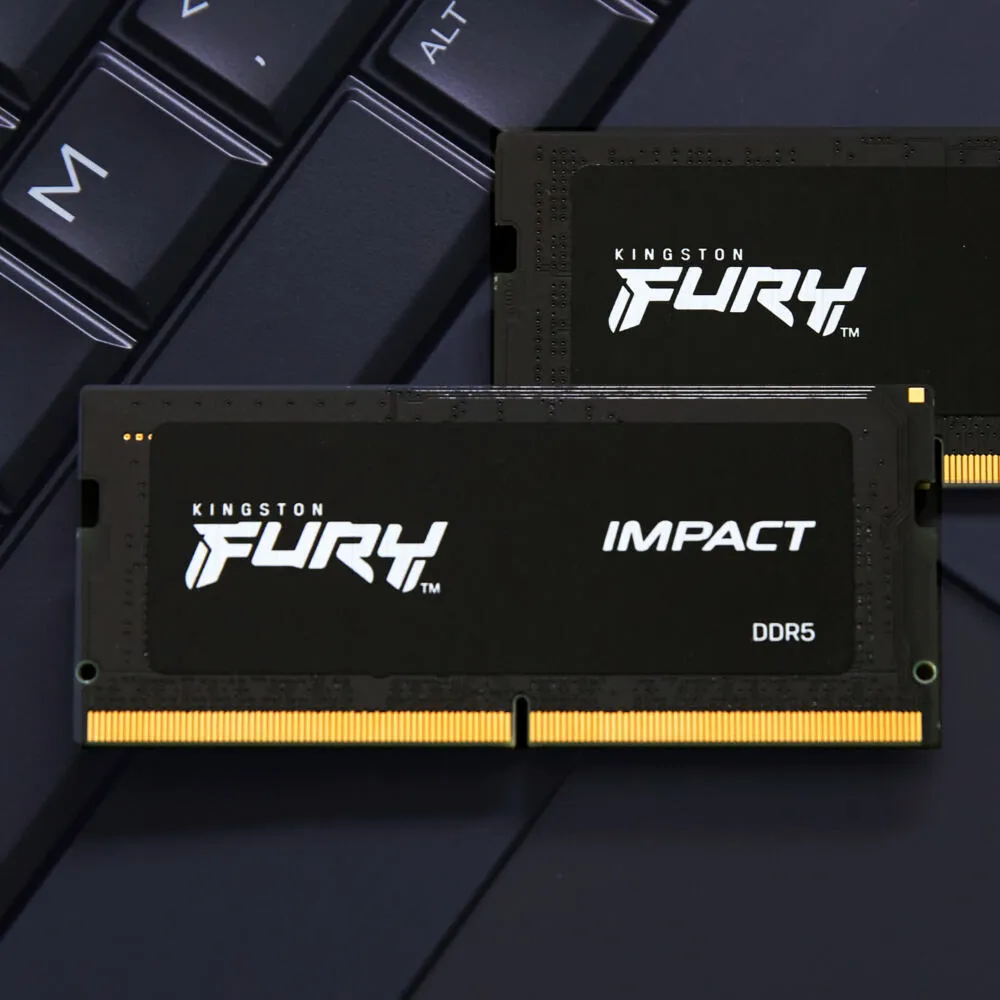 Kingston Technology FURY Impact KF564S38IBK2-32 32 GB (2x16GB) DDR5 SO-DIMM RAM Bellek Thumbnail 6