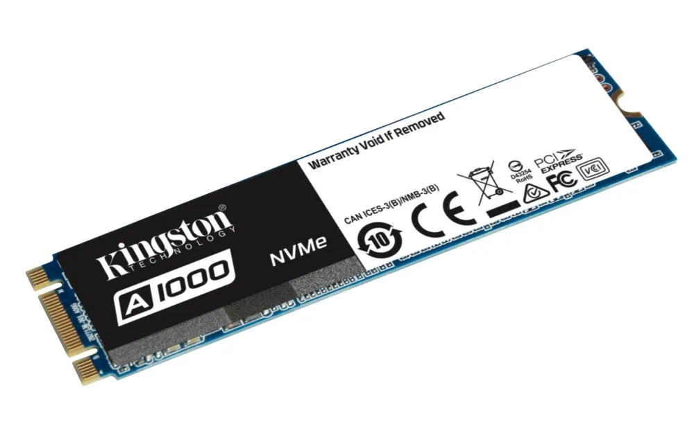 Kingston Technology A1000 480 GB SA1000M8/480G M.2 NVMe SSD Thumbnail 1
