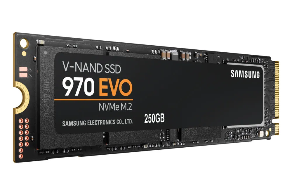 Samsung 970 EVO 250 GB MZ-V7E250BW M.2 Gen3 NVMe SSD Thumbnail 5