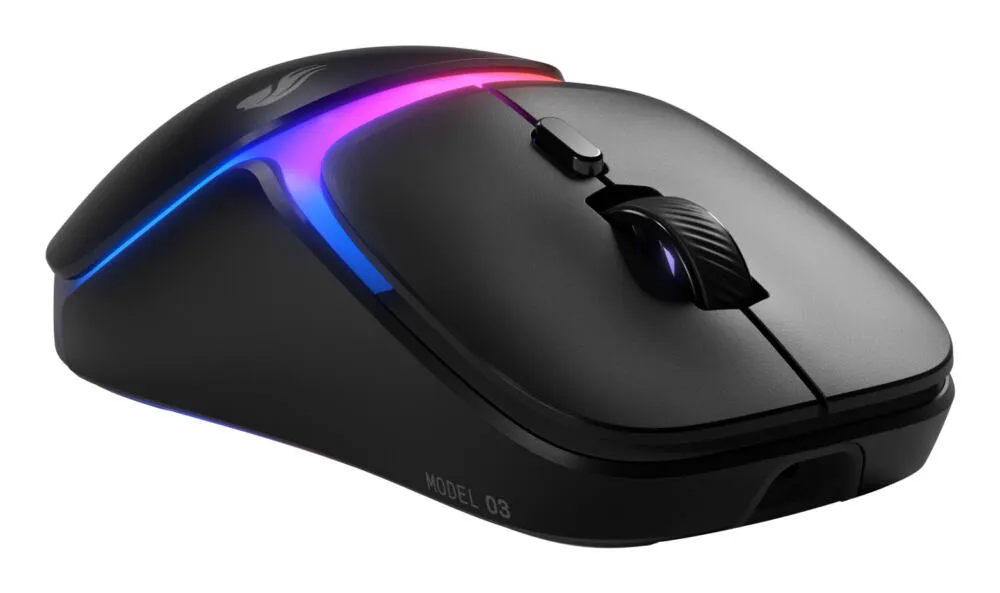 Glorious Gaming Model O3 Wireless GLO-O3-WL-BLK 30000 DPI Oyuncu Faresi Thumbnail 4