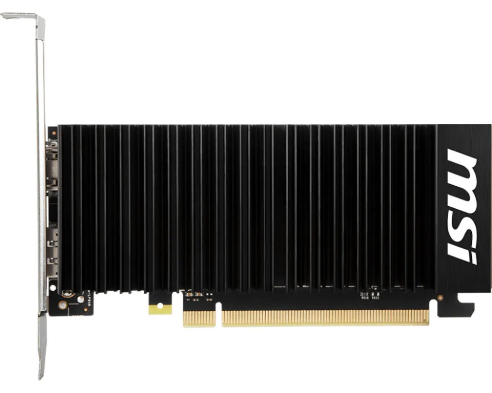 MSI GeForce GT 1030 4GHD4 LP OC 4 GB GDDR4 Ekran Kartı Thumbnail 1