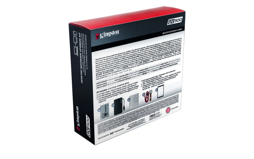 Kingston Technology UV500 92 TB SUV500B/1920G 2.5" 1.92 TB SSD Thumbnail 10