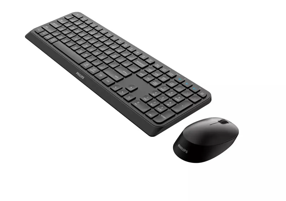 Philips 4000 series SPT6407B/25 Fare dahil Evrensel RF Kablosuz + Bluetooth QWERTY İngilizce Beyaz Klavye Thumbnail 1