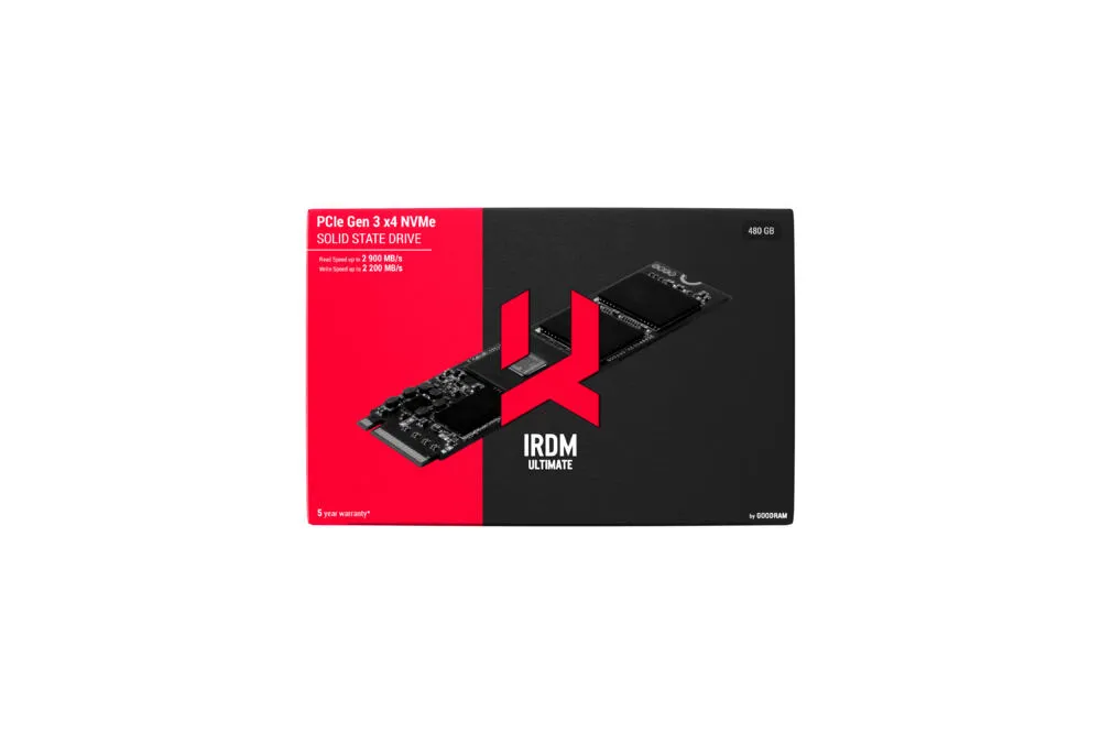 Goodram IRDM Ultimate 480 GB IRU-SSDPR-P34A-480-80A M.2 Gen3 NVMe SSD Thumbnail 7