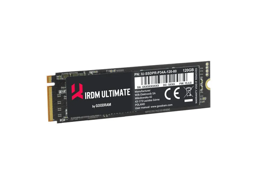 Goodram IRDM Ultimate 480 GB IRU-SSDPR-P34A-480-80A M.2 Gen3 NVMe SSD Thumbnail 3
