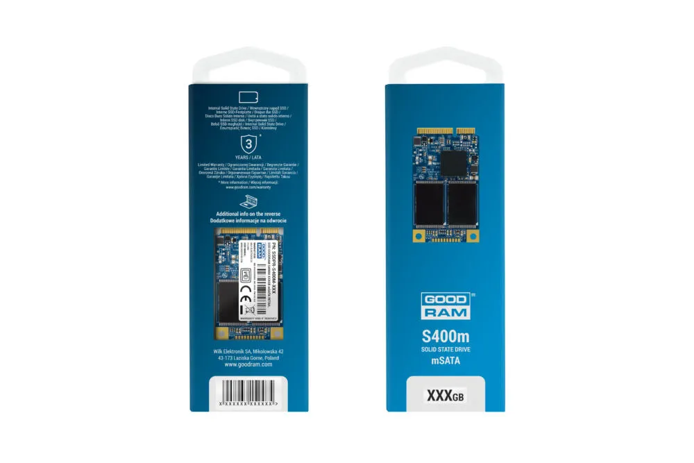Goodram SSDPR-S400M-120 GB mSATA SSD Thumbnail 2