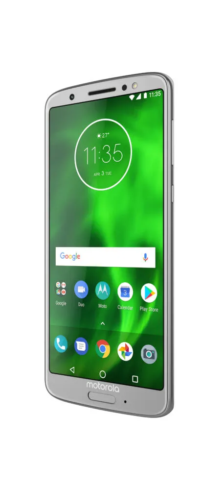 Motorola moto g⁶ 3 GB PAAL0037NL 32 GB 3 GB RAM Gümüş Akıllı Telefon Thumbnail 3
