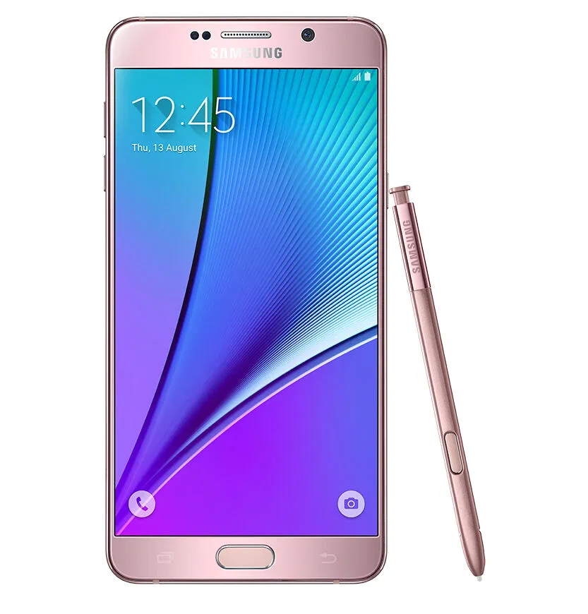 Samsung Galaxy Note 5 SM-N920 14,5 cm (5.7") Tek SIM 4G Micro-USB 4 GB 64 GB 3000 mAh Pembe altın Akıllı Telefon