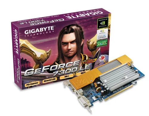 GIGABYTE GV-NX73L128D-RH GDDR2 Ekran Kartı