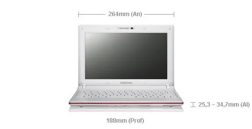 Samsung N150-JP02 NP-N150-JP02ES Netbook Laptop Thumbnail 9