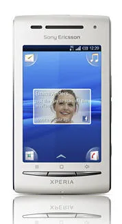 Sony Xperia X8 7,62 cm (3") Tek SIM Mavi, Beyaz Akıllı Telefon