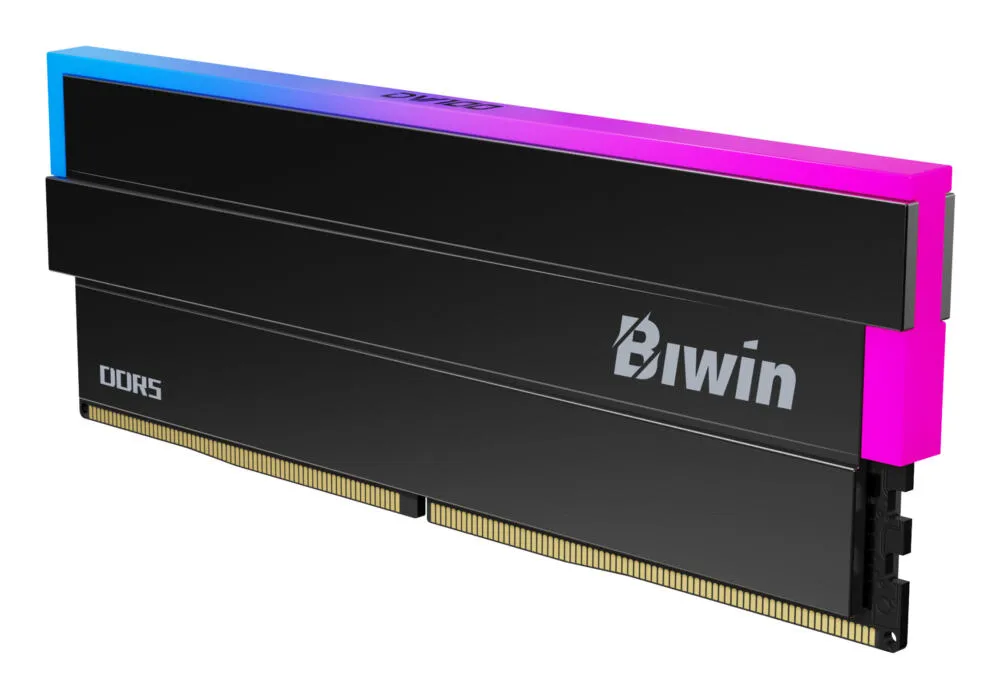 Biwin DW100 B5DW100326030ER2G-CB001 32 GB (2x16GB) DDR5 6000 MHz DIMM RAM Bellek Thumbnail 1