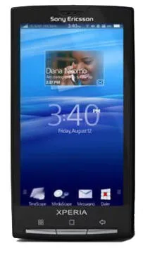 Sony Xperia X10 10,2 cm (4") Tek SIM Micro-USB A Siyah Akıllı Telefon
