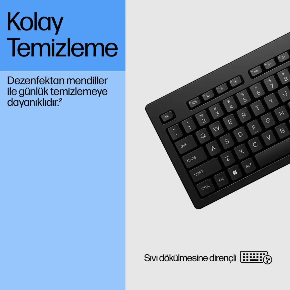 HP 125 Kablolu AY2Y7AA Klavye Thumbnail 7