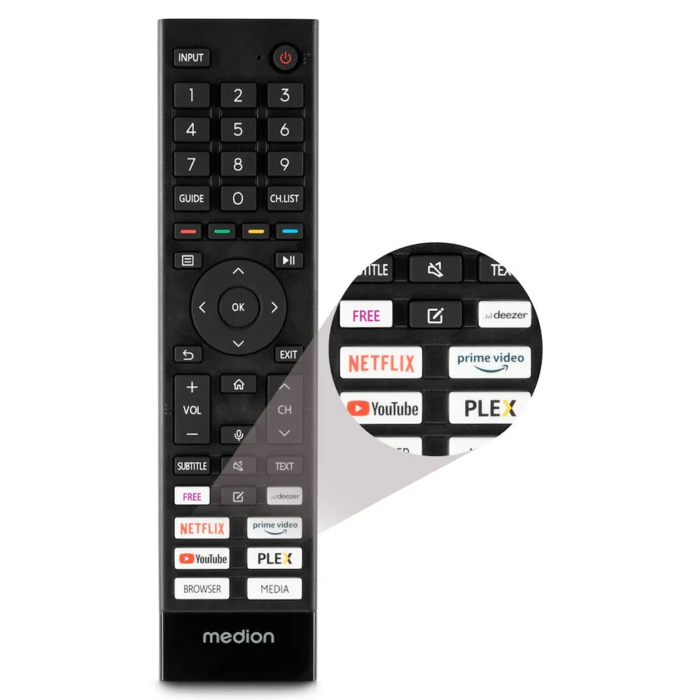 MEDION LIFE X15517 (MD 31642) 30037341 55 inç 4K Ultra HD TV Thumbnail 5