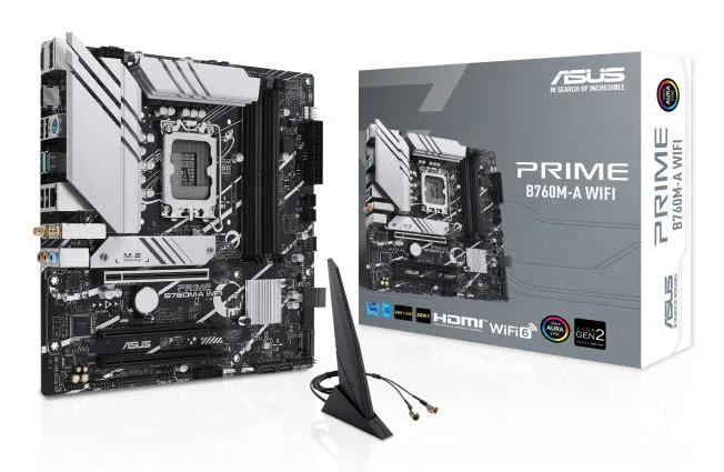 ASUS PRIME B760M-A WIFI 90MB1EL0-M0EAY0 LGA1700 4x DDR5 2x M.2 Micro-ATX Anakart Thumbnail 8