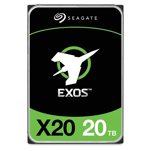 Seagate Enterprise Exos X20 sabit disk sürücüsü 20 TB 7200 RPM 256 MB 3.5" Serial ATA III