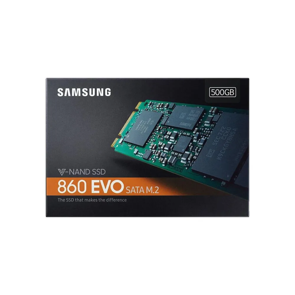 Samsung 860 EVO 500 GB MZ-N6E500BW M.2 SSD Thumbnail 10