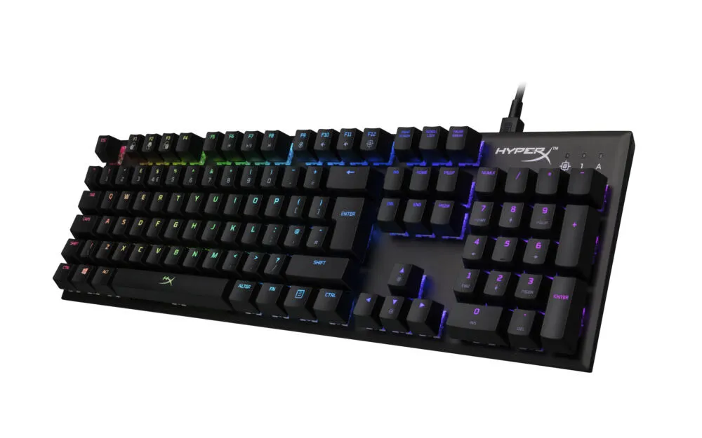 HyperX Alloy FPS RGB HX-KB1SS2-UK Mekanik Oyuncu Klavyesi Thumbnail 1