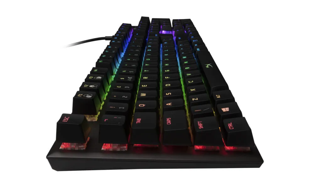 HyperX Alloy FPS RGB HX-KB1SS2-UK Mekanik Oyuncu Klavyesi Thumbnail 3