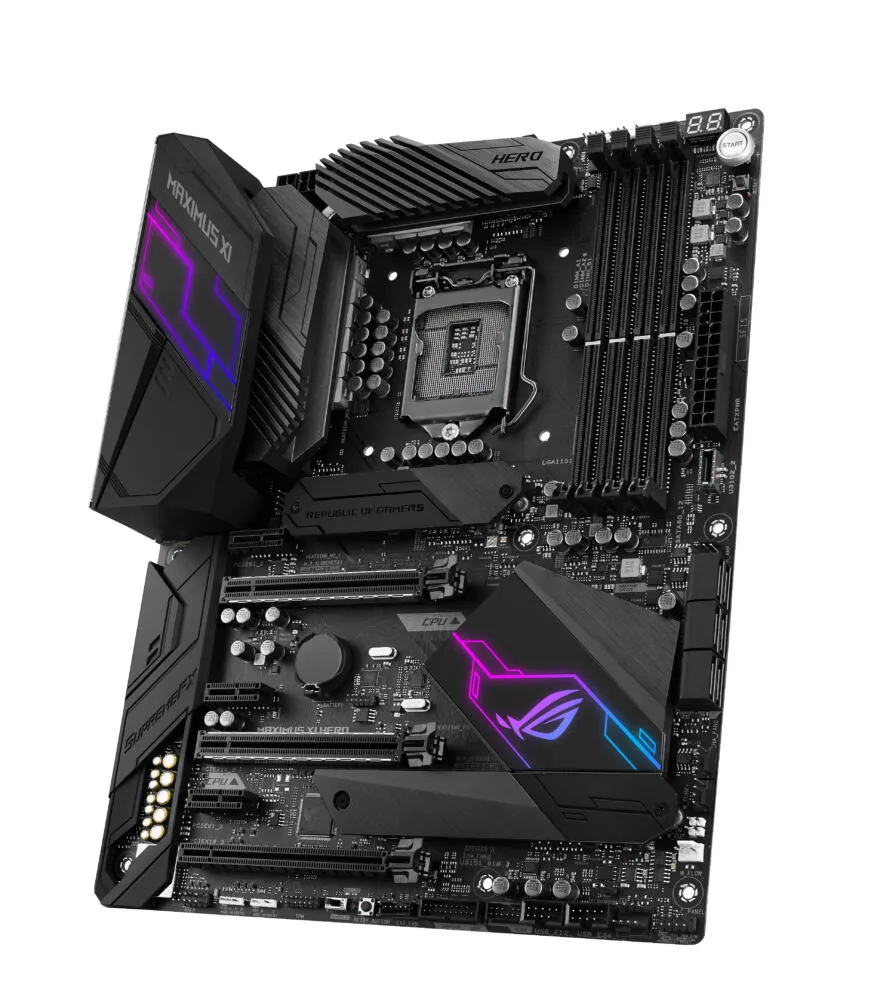 ASUS ROG MAXIMUS XI HERO 90MB0XS0-M0EAY0 LGA1151 4x DDR4 2x M.2 ATX Anakart Thumbnail 10