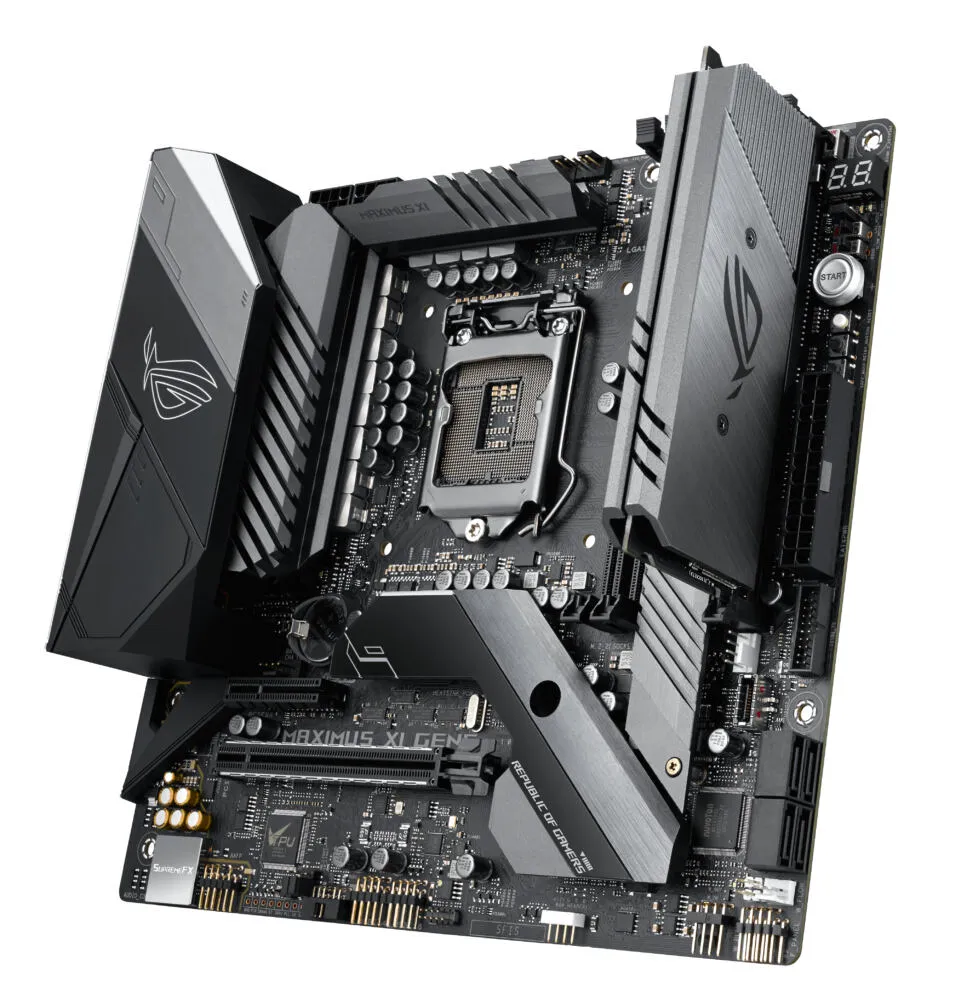 ASUS ROG MAXIMUS XI GENE 90MB10E0-M0EAY0 LGA1151 2x DDR4 2x M.2 Micro-ATX Anakart Thumbnail 6