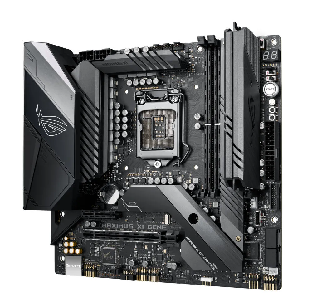 ASUS ROG MAXIMUS XI GENE 90MB10E0-M0EAY0 LGA1151 2x DDR4 2x M.2 Micro-ATX Anakart Thumbnail 8