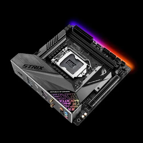 ASUS ROG STRIX Z390-I GAMING 90MB0YB0-M0EAY0 LGA1151 2x DDR4 2x M.2 Mini-ITX Anakart Thumbnail 10