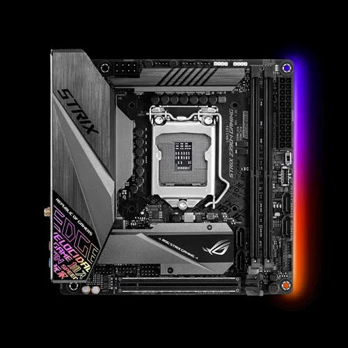 ASUS ROG STRIX Z390-I GAMING 90MB0YB0-M0EAY0 LGA1151 2x DDR4 2x M.2 Mini-ITX Anakart Thumbnail 2