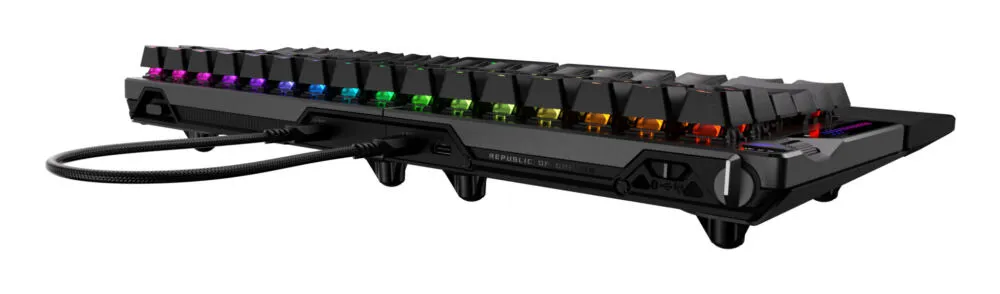 ASUS ROG Falcata 90MP043H-BKEA20 RGB Kablosuz Oyuncu Klavyesi Thumbnail 10