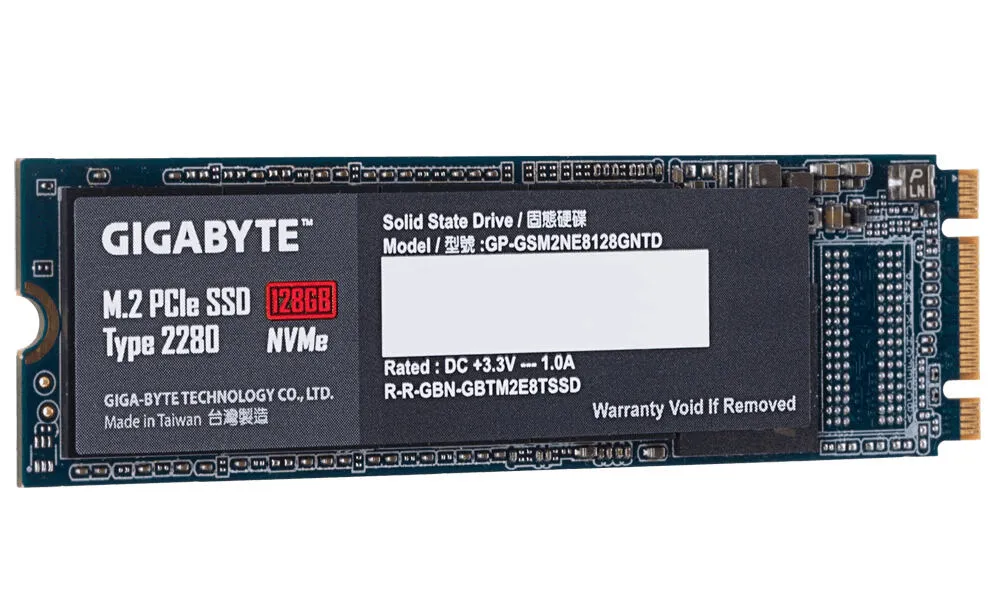 GIGABYTE GP-GSM2NE8128GNTD 128 GB GPSE8P128-00-G M.2 Gen3 NVMe SSD Dahili SSD' Thumbnail 3