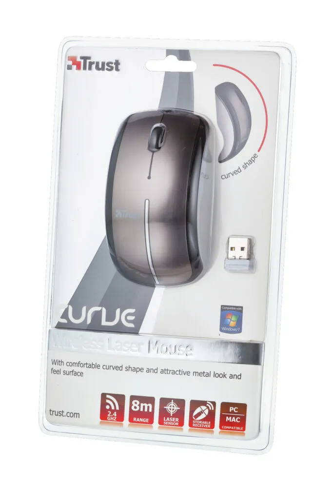 Trust Curve 17360 Kablosuz Mouse Thumbnail 1