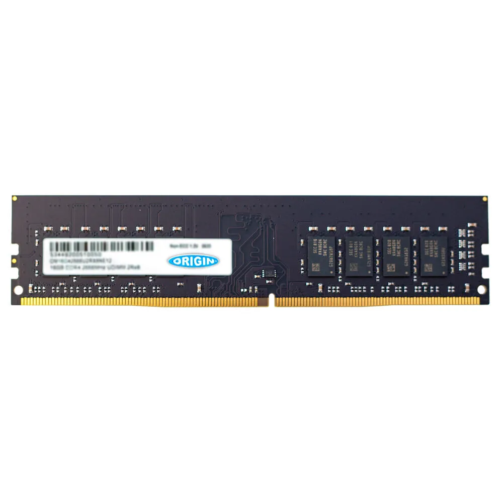 Origin Storage 32GB DDR4 2933MHz UDIMM 2RX8 ECC 1.2V OM32G42933U2RX8E12 RAM Bellek