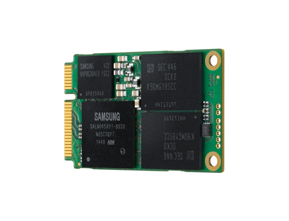 Samsung 850 EVO 500 GB MZ-M5E500BW-RFB mSATA SSD Thumbnail 3