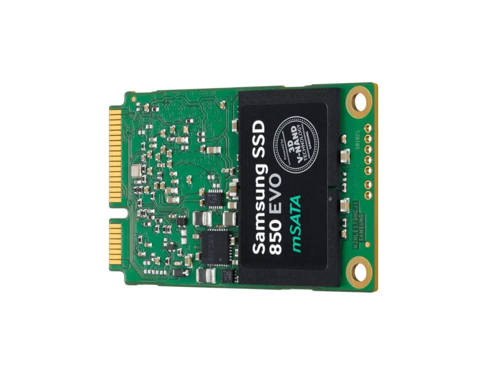 Samsung 850 EVO 500 GB MZ-M5E500BW-RFB mSATA SSD Thumbnail 5