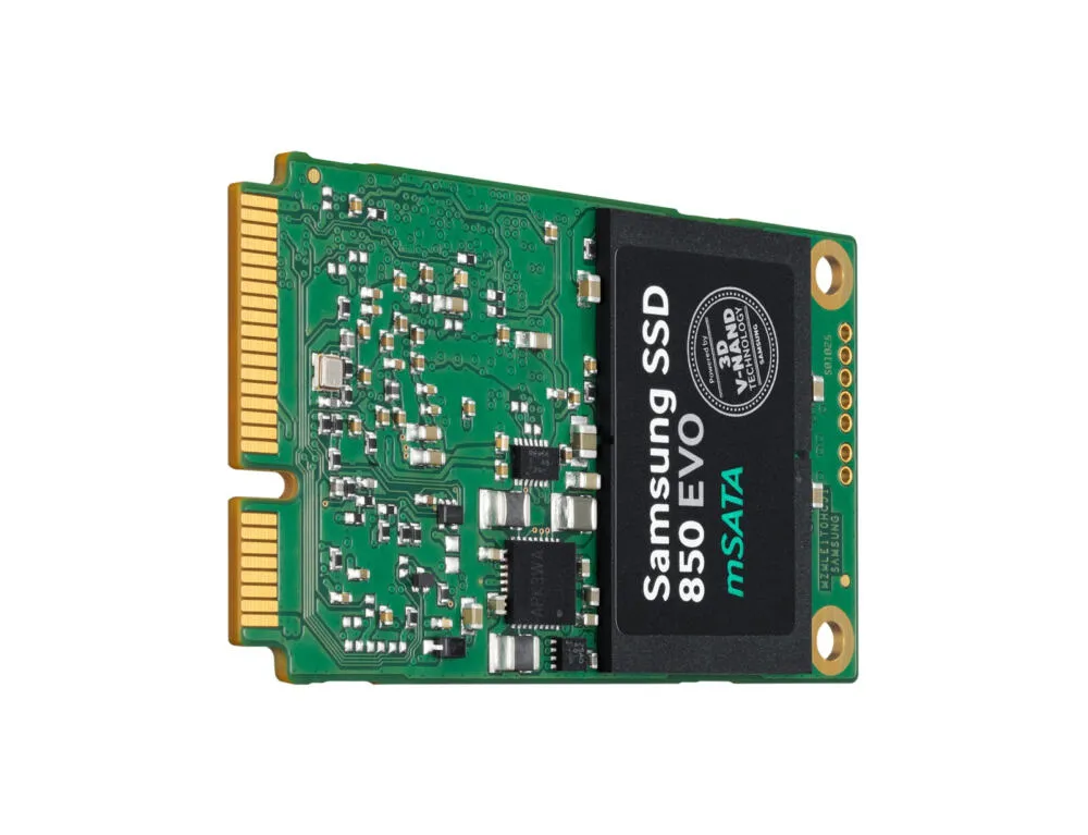 Samsung 850 EVO 500 GB MZ-M5E500BW-RFB mSATA SSD Thumbnail 9