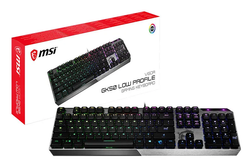MSI Vigor GK50 Low Profile VIGOR GK50 LOW PROFILE UA Thumbnail 8