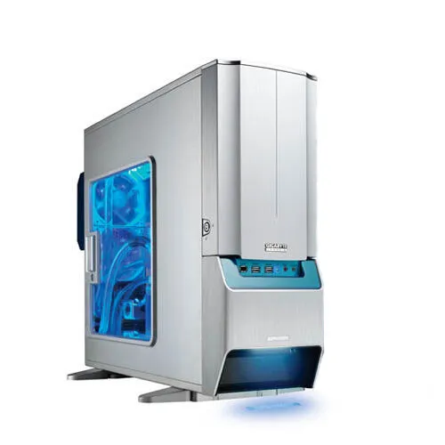 GIGABYTE 3D Aurora 570, Silver Midi Dikey (Tower) Gümüş Kas