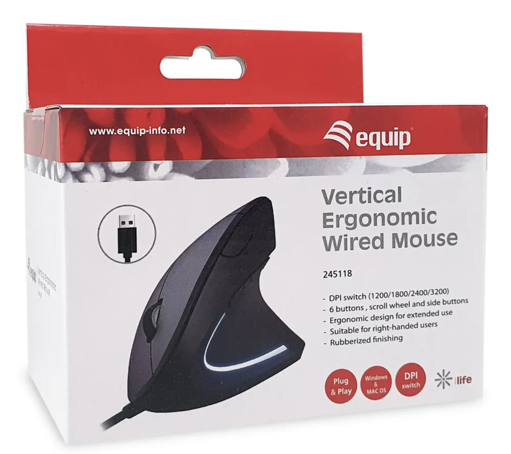 Equip 245118 3200 DPI Optik Mouse Thumbnail 8