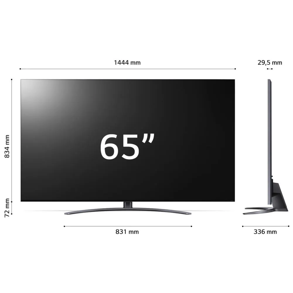 LG QNED MiniLED 65QNED916QE 65 inç 100Hz 4K Ultra HD TV Thumbnail 5