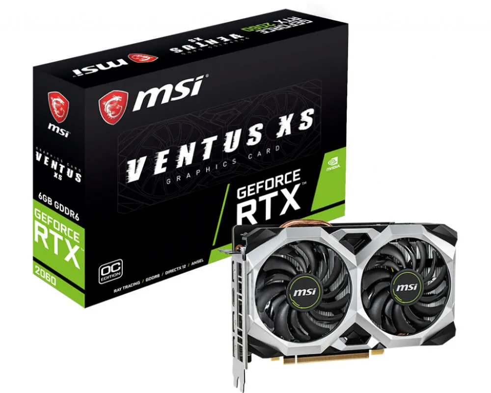 MSI 912-V375-034 6 GB GeForce RTX 2060 GDDR6 Ekran Kartı Thumbnail 2