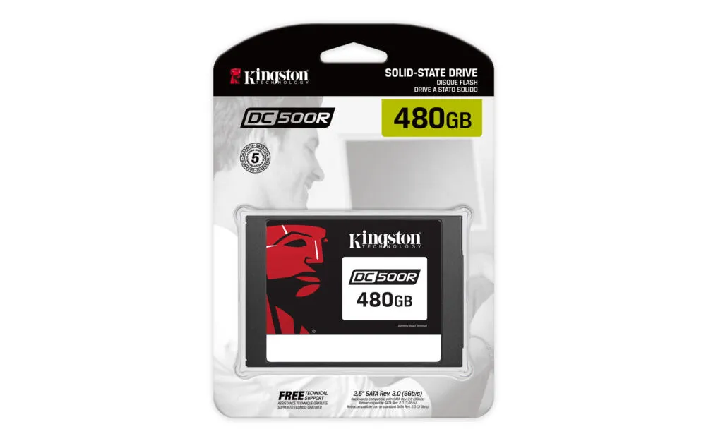 Kingston Technology DC500 480 GB SEDC500R/480G 2.5" SSD Thumbnail 4