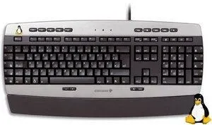 CHERRY CyMotion Master Linux (DE) USB + PS/2 Klavye